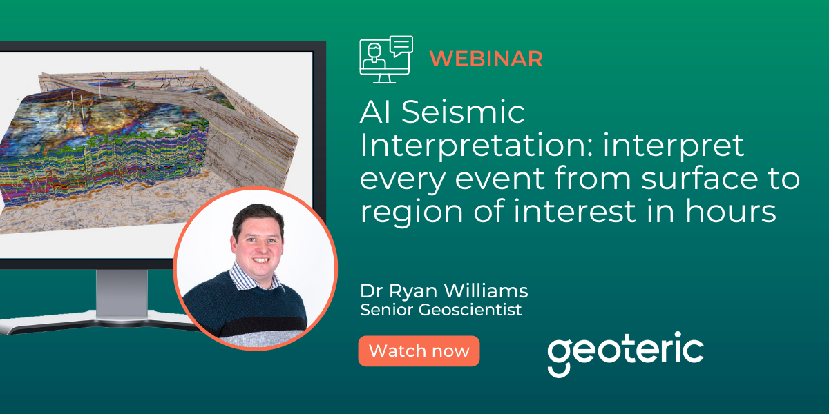 Geoteric AI Seismic Interpretation